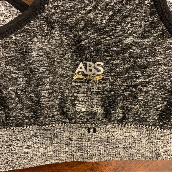 Comfy Medium Salt and Pepper Sports Bra - Picture 4 of 5